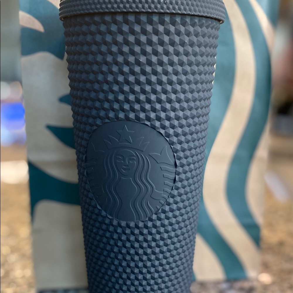 Starbucks Black Studded Tumbler New! Limited - Picture 3 of 5